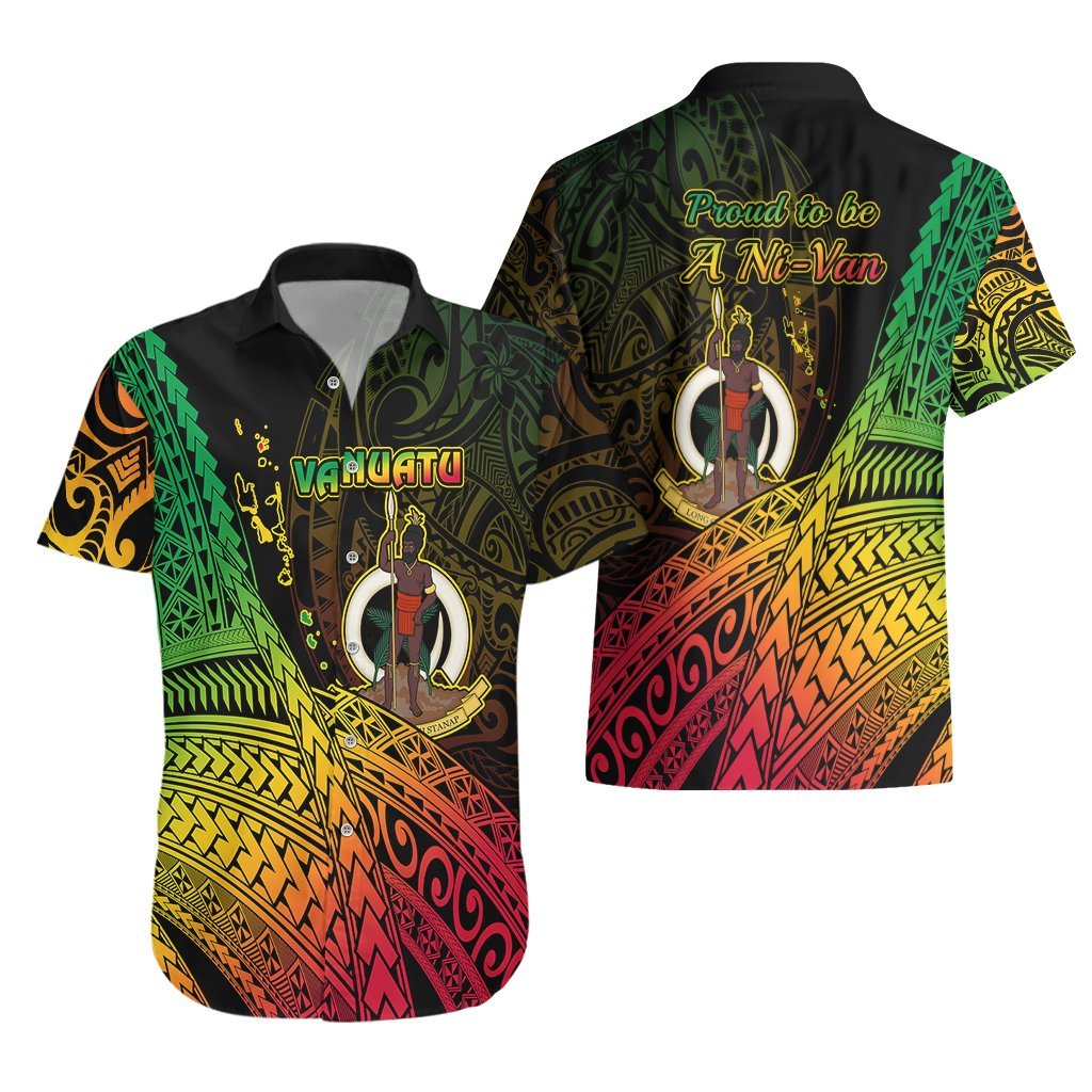 Polynesian Pride Vanuatu Hawaiian Shirt Proud To Be A Ni-Van LT14 - Polynesian Pride