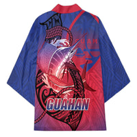 Guam Blue Marlin Fishing Kimono Guahan Fish Hook Tattoo LT14 - Polynesian Pride