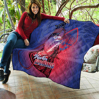 Guam Blue Marlin Fishing Quilt Guahan Fish Hook Tattoo LT14 - Polynesian Pride