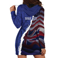 Personalized Hawaii Statehood Day Hoodie Dress 66th Anniversary LT14 - Polynesian Pride