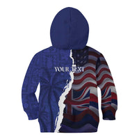 Personalized Hawaii Statehood Day Kid Hoodie 66th Anniversary LT14 - Polynesian Pride