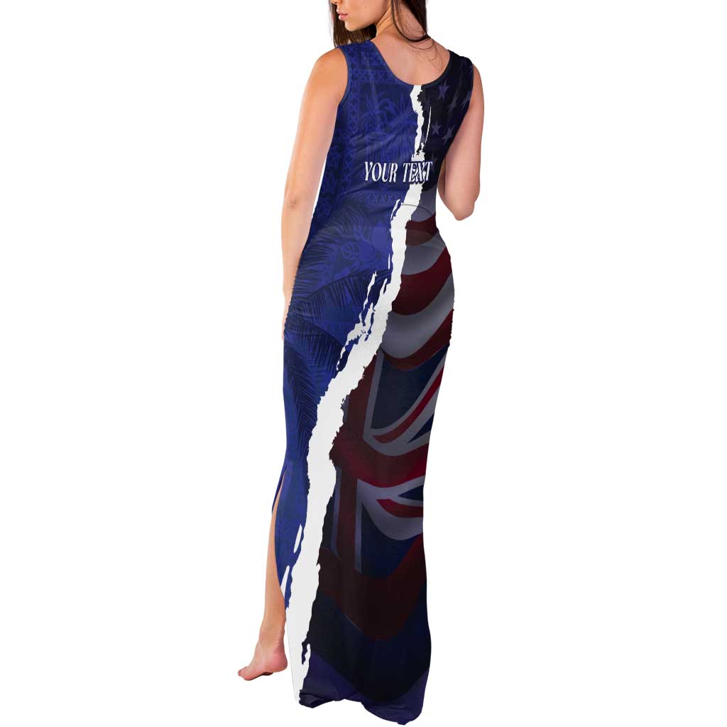 Personalized Hawaii Statehood Day Tank Maxi Dress 66th Anniversary LT14 - Polynesian Pride
