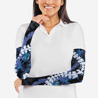 Polu Aloha Hawaii Lei Arm Sleeves Tropical Flowers Elegant Vibe LT14 - Polynesian Pride