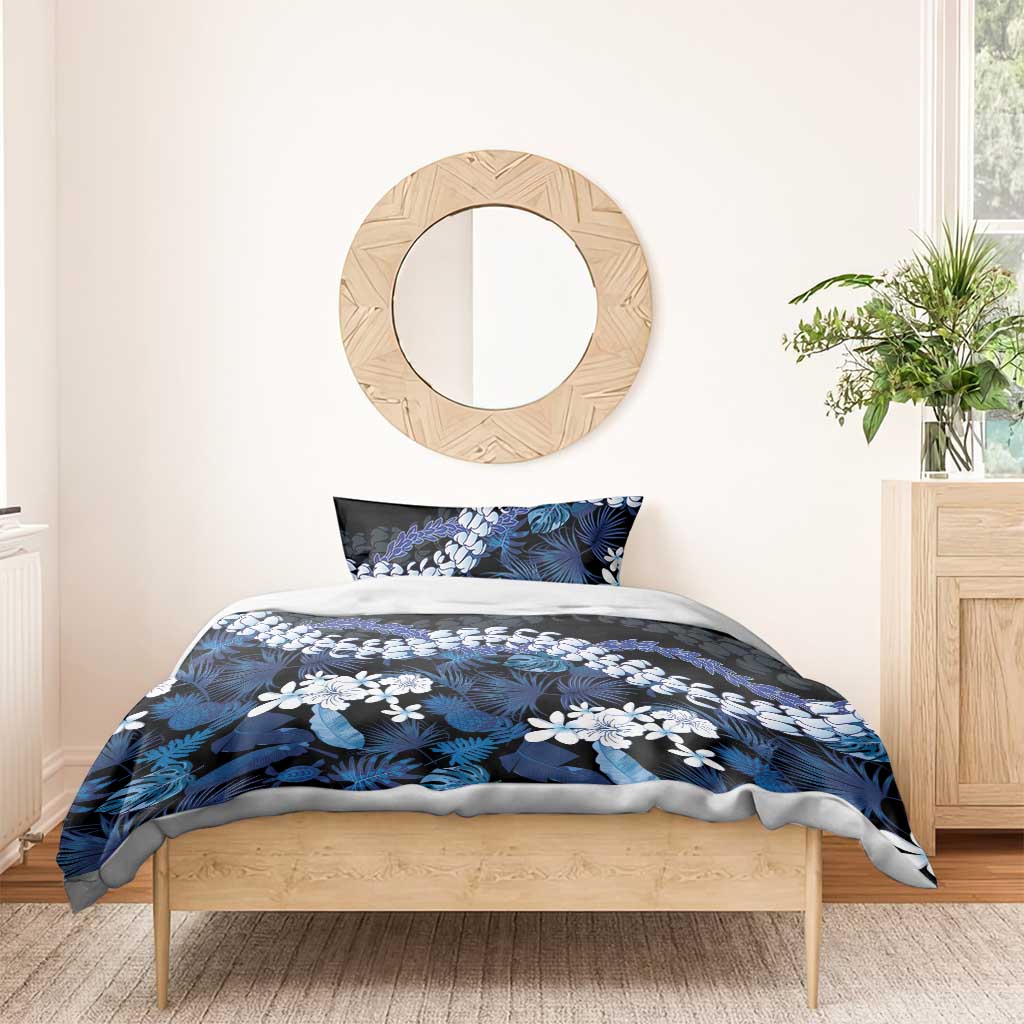 Polu Aloha Hawaii Lei Bedding Set Tropical Flowers Elegant Vibe LT14 - Polynesian Pride