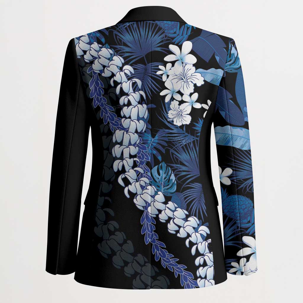 Polu Aloha Hawaii Lei Blazer Tropical Flowers Elegant Vibe LT14 - Polynesian Pride