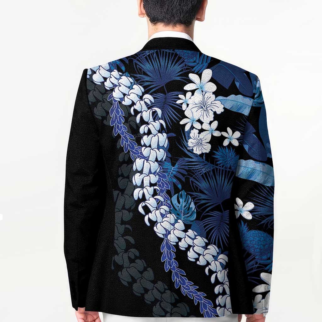 Polu Aloha Hawaii Lei Blazer Tropical Flowers Elegant Vibe LT14 - Polynesian Pride