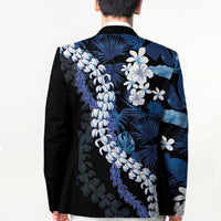 Polu Aloha Hawaii Lei Blazer Tropical Flowers Elegant Vibe LT14 - Polynesian Pride