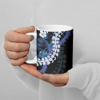 Polu Aloha Hawaii Lei Ceramic Mug Tropical Flowers Elegant Vibe LT14 - Polynesian Pride