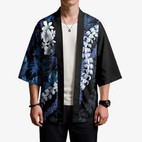 Polu Aloha Hawaii Lei Kimono Tropical Flowers Elegant Vibe LT14 - Polynesian Pride