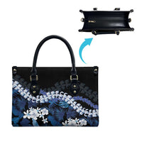 Polu Aloha Hawaii Lei Leather Bag Tropical Flowers Elegant Vibe LT14 - Polynesian Pride