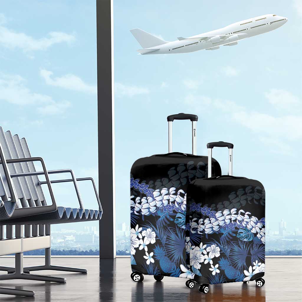 Polu Aloha Hawaii Lei Luggage Cover Tropical Flowers Elegant Vibe LT14 - Polynesian Pride