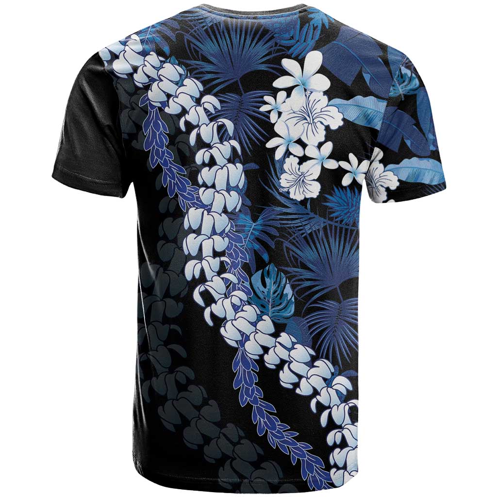 Polu Aloha Hawaii Lei T Shirt Tropical Flowers Elegant Vibe LT14 - Polynesian Pride