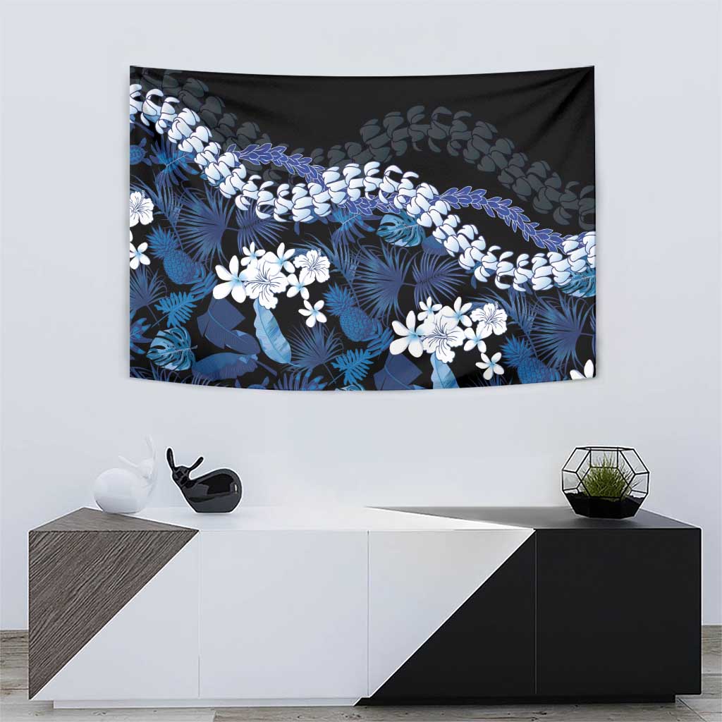 Polu Aloha Hawaii Lei Tapestry Tropical Flowers Elegant Vibe LT14 - Polynesian Pride