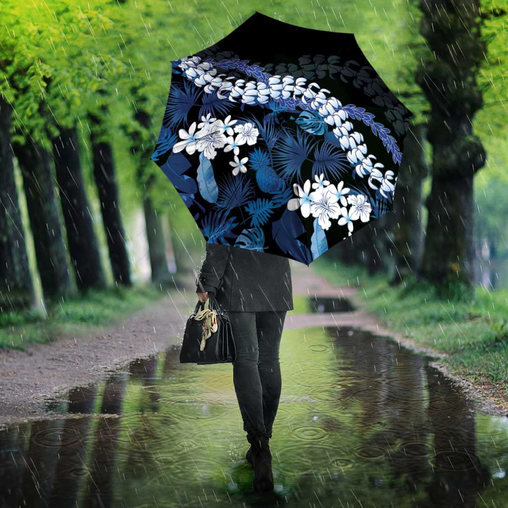 Polu Aloha Hawaii Lei Umbrella Tropical Flowers Elegant Vibe LT14 - Polynesian Pride