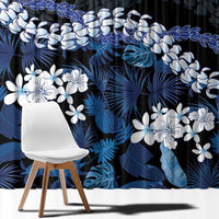 Polu Aloha Hawaii Lei Window Curtain Tropical Flowers Elegant Vibe LT14 - Polynesian Pride