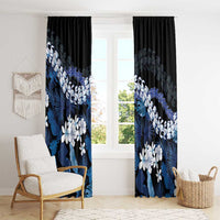 Polu Aloha Hawaii Lei Window Curtain Tropical Flowers Elegant Vibe LT14 - Polynesian Pride