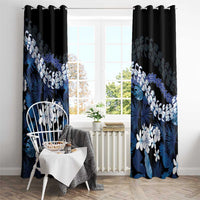 Polu Aloha Hawaii Lei Window Curtain Tropical Flowers Elegant Vibe LT14 - Polynesian Pride