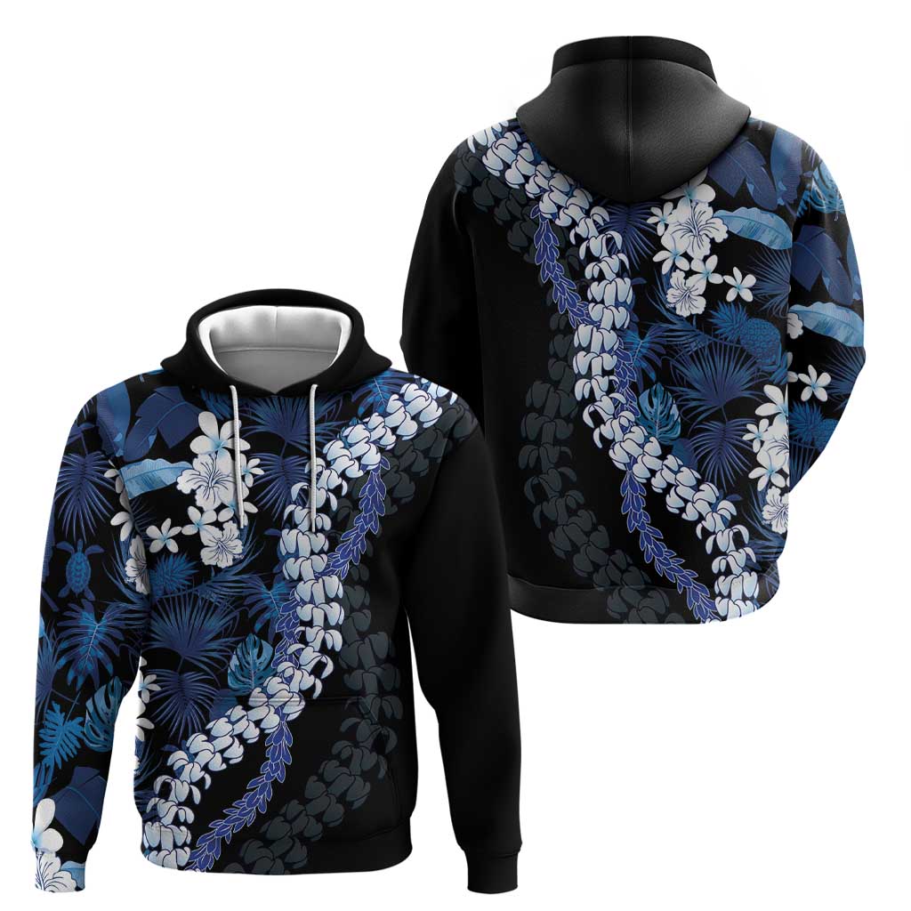 Polu Aloha Hawaii Lei Zip Hoodie Tropical Flowers Elegant Vibe LT14 - Polynesian Pride