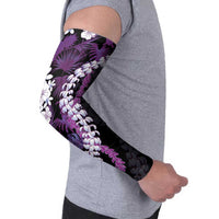Poni Aloha Hawaii Lei Arm Sleeves Tropical Flowers Elegant Vibe LT14 - Polynesian Pride