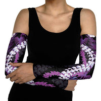 Poni Aloha Hawaii Lei Arm Sleeves Tropical Flowers Elegant Vibe LT14 - Polynesian Pride