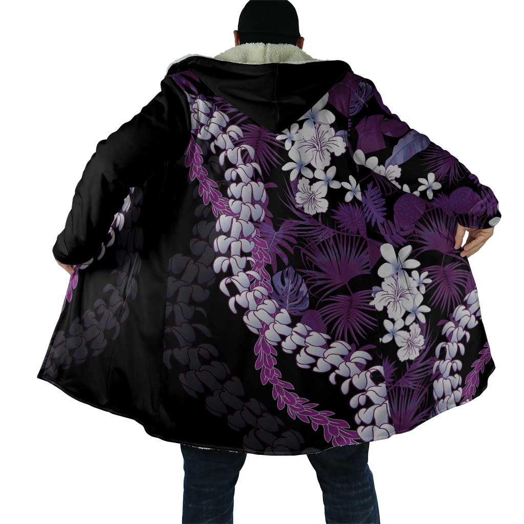 Poni Aloha Hawaii Lei Cloak Tropical Flowers Elegant Vibe LT14 - Polynesian Pride