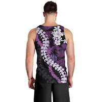Poni Aloha Hawaii Lei Men Tank Top Tropical Flowers Elegant Vibe LT14 - Polynesian Pride