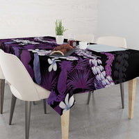 Poni Aloha Hawaii Lei Tablecloth Tropical Flowers Elegant Vibe LT14 - Polynesian Pride