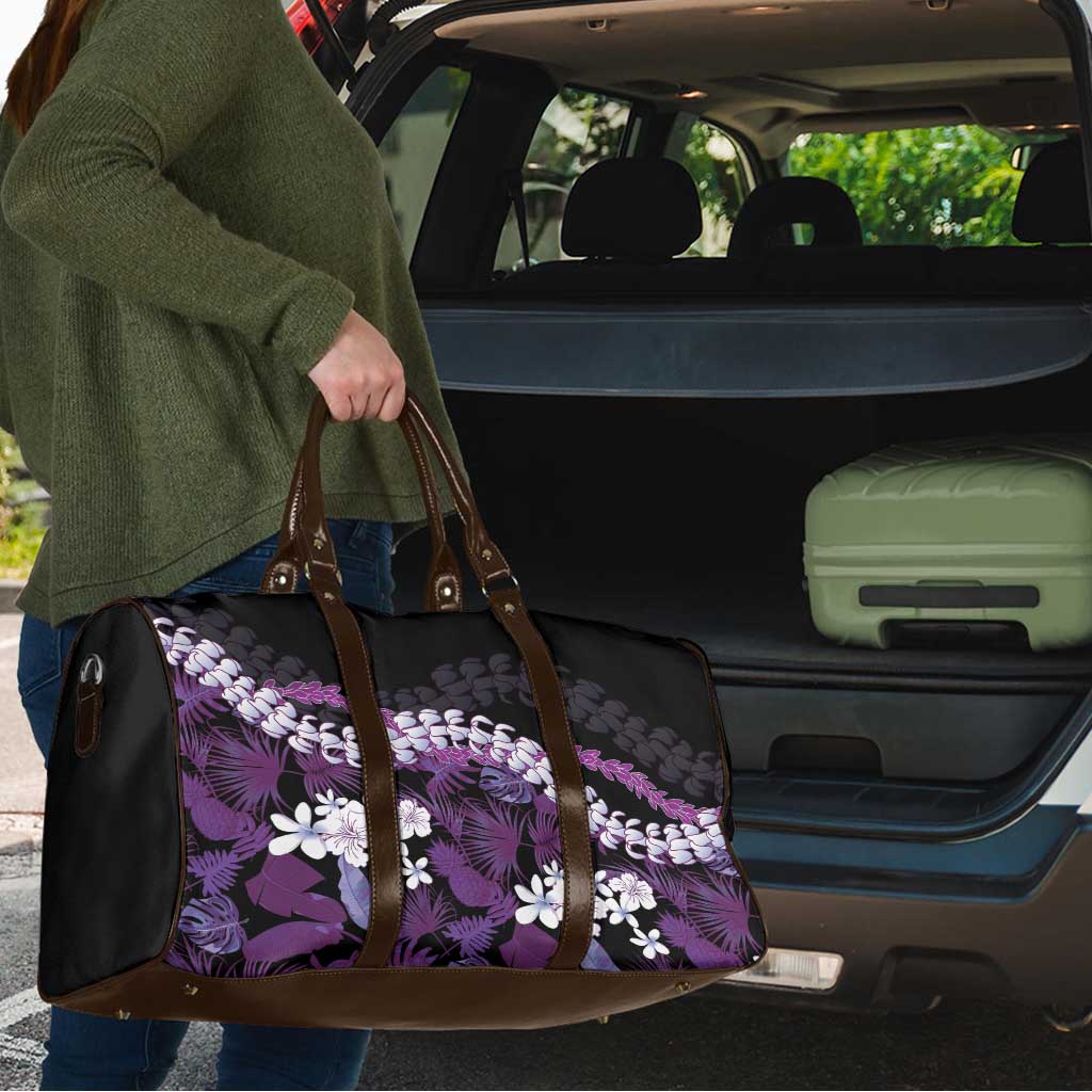 Poni Aloha Hawaii Lei Travel Bag Tropical Flowers Elegant Vibe LT14 - Polynesian Pride
