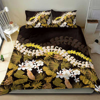 Kula Aloha Hawaii Lei Bedding Set Tropical Flowers Elegant Vibe LT14 - Polynesian Pride