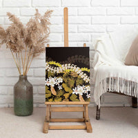Kula Aloha Hawaii Lei Canvas Wall Art Tropical Flowers Elegant Vibe LT14 - Polynesian Pride