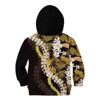 Kula Aloha Hawaii Lei Kid Hoodie Tropical Flowers Elegant Vibe LT14 - Polynesian Pride