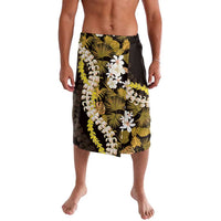 Kula Aloha Hawaii Lei Lavalava Tropical Flowers Elegant Vibe LT14 Gold - Polynesian Pride