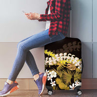 Kula Aloha Hawaii Lei Luggage Cover Tropical Flowers Elegant Vibe LT14 - Polynesian Pride