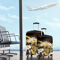 Kula Aloha Hawaii Lei Luggage Cover Tropical Flowers Elegant Vibe LT14 - Polynesian Pride