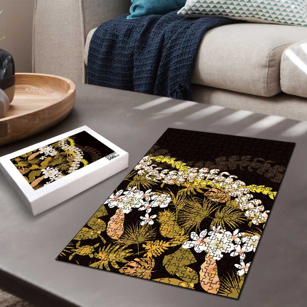 Kula Aloha Hawaii Lei Puzzle Tropical Flowers Elegant Vibe LT14 - Polynesian Pride