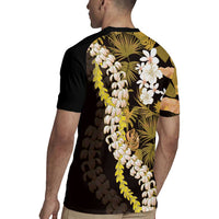 Kula Aloha Hawaii Lei Rugby Jersey Tropical Flowers Elegant Vibe LT14 - Polynesian Pride