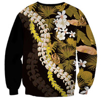 Kula Aloha Hawaii Lei Sweatshirt Tropical Flowers Elegant Vibe LT14 - Polynesian Pride
