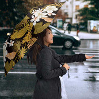Kula Aloha Hawaii Lei Umbrella Tropical Flowers Elegant Vibe LT14 - Polynesian Pride