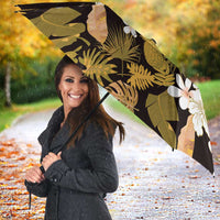 Kula Aloha Hawaii Lei Umbrella Tropical Flowers Elegant Vibe LT14 - Polynesian Pride