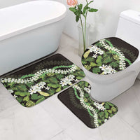 Omaomao Aloha Hawaii Lei Bathroom Set Tropical Flowers Elegant Vibe LT14 - Polynesian Pride