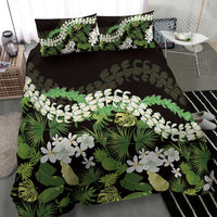 Omaomao Aloha Hawaii Lei Bedding Set Tropical Flowers Elegant Vibe LT14 - Polynesian Pride