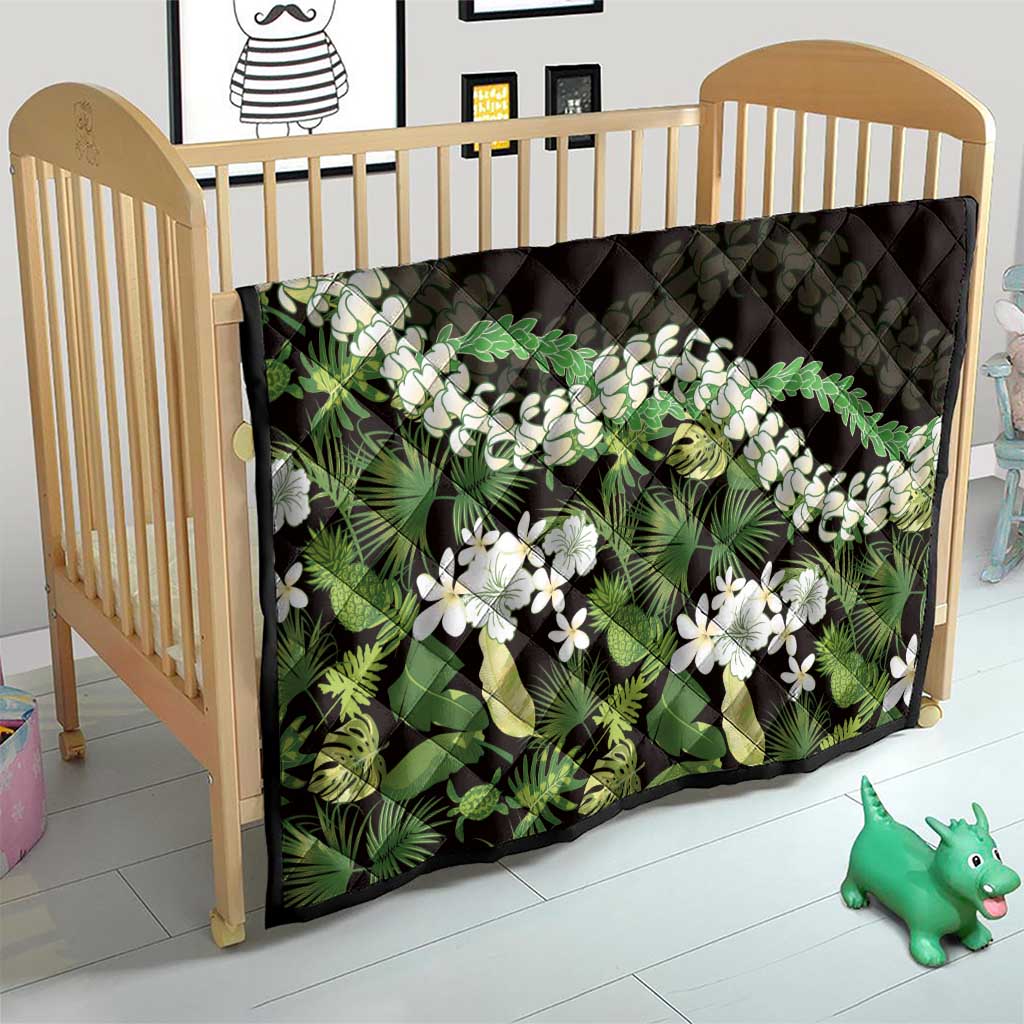 Omaomao Aloha Hawaii Lei Quilt Tropical Flowers Elegant Vibe LT14 - Polynesian Pride