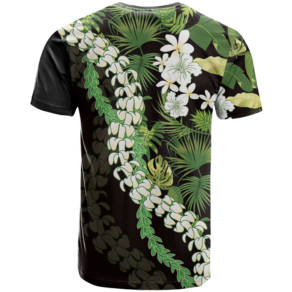 Omaomao Aloha Hawaii Lei T Shirt Tropical Flowers Elegant Vibe LT14 - Polynesian Pride