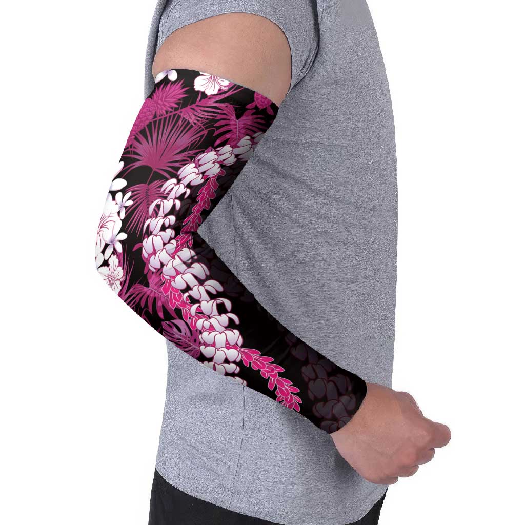Akala Aloha Hawaii Lei Arm Sleeves Tropical Flowers Elegant Vibe LT14 - Polynesian Pride