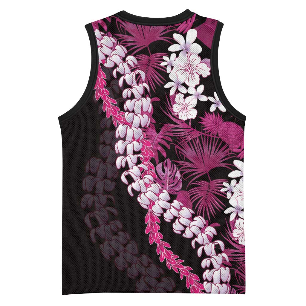 Akala Aloha Hawaii Lei Basketball Jersey Tropical Flowers Elegant Vibe LT14 - Polynesian Pride