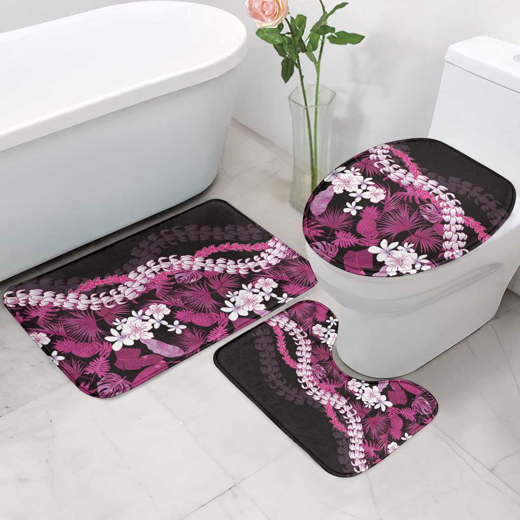 Akala Aloha Hawaii Lei Bathroom Set Tropical Flowers Elegant Vibe LT14 - Polynesian Pride