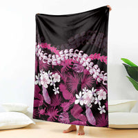 Akala Aloha Hawaii Lei Blanket Tropical Flowers Elegant Vibe LT14 - Polynesian Pride