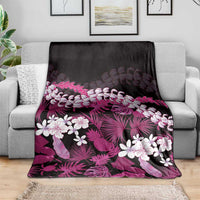 Akala Aloha Hawaii Lei Blanket Tropical Flowers Elegant Vibe LT14 - Polynesian Pride