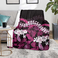 Akala Aloha Hawaii Lei Blanket Tropical Flowers Elegant Vibe LT14 - Polynesian Pride