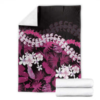 Akala Aloha Hawaii Lei Blanket Tropical Flowers Elegant Vibe LT14 - Polynesian Pride